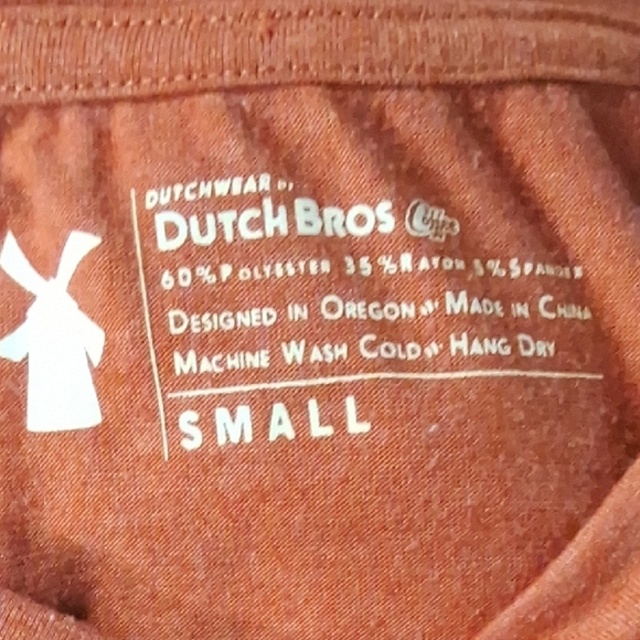 Dutch Bros Rust T-Shirt - Picture 3 of 6